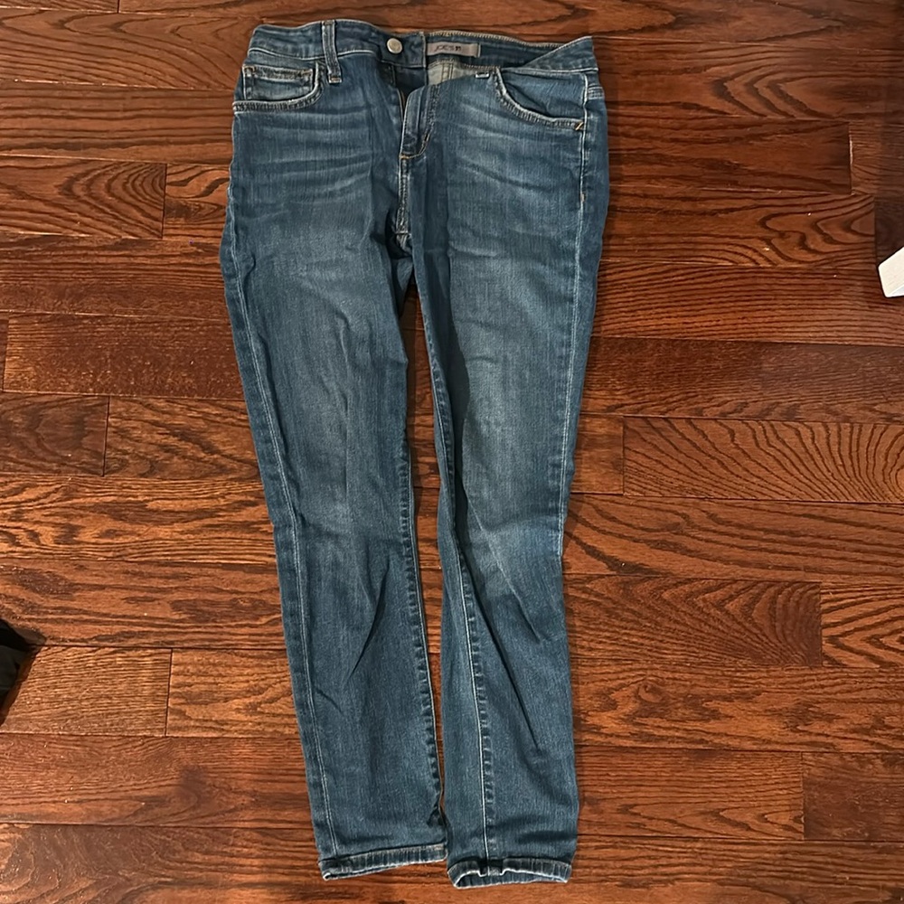 Joes jeans skinny blue size 27 ankle crop